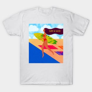 Surf and Sand summer vibes, version #2 T-Shirt